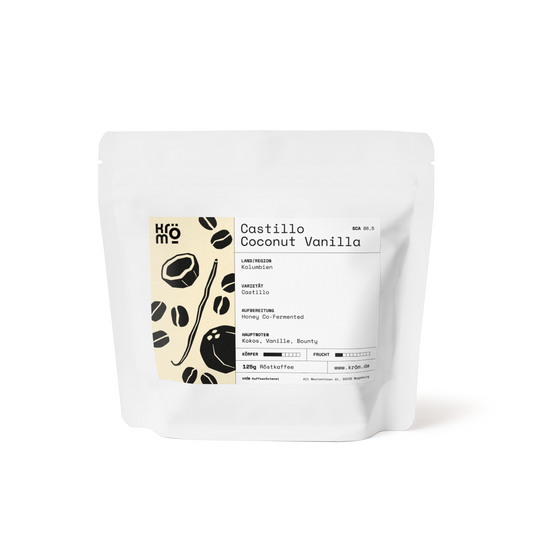 KRÖM DE LA KRÖM: Kolumbien Castillo Coconut Vanilla