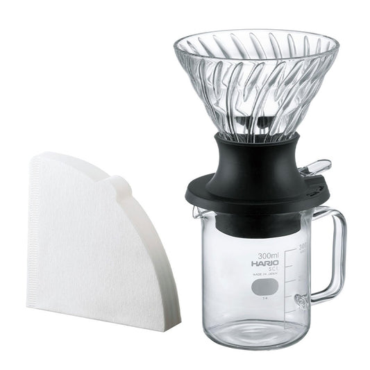 Hario Immersion Dripper SWITCH Server Set 02 - Black